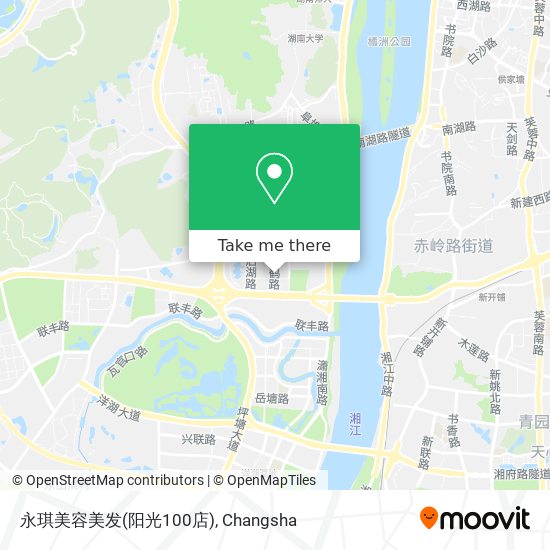 永琪美容美发(阳光100店) map