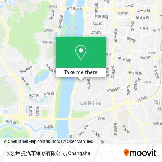 长沙巨捷汽车维修有限公司 map