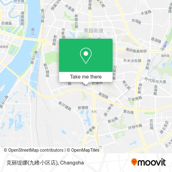 克丽缇娜(九峰小区店) map