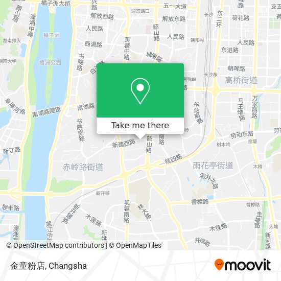 金童粉店 map