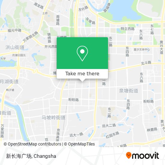 新长海广场 map