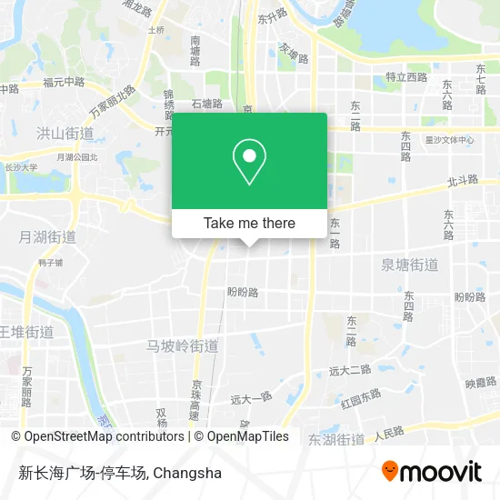 新长海广场-停车场 map