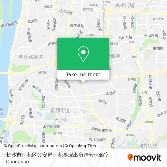 长沙市雨花区公安局雨花亭派出所治安值勤室 map