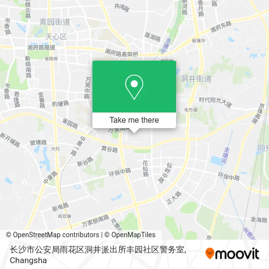 长沙市公安局雨花区洞井派出所丰园社区警务室 map