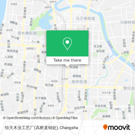 恒天木业工艺厂(高桥直销处) map