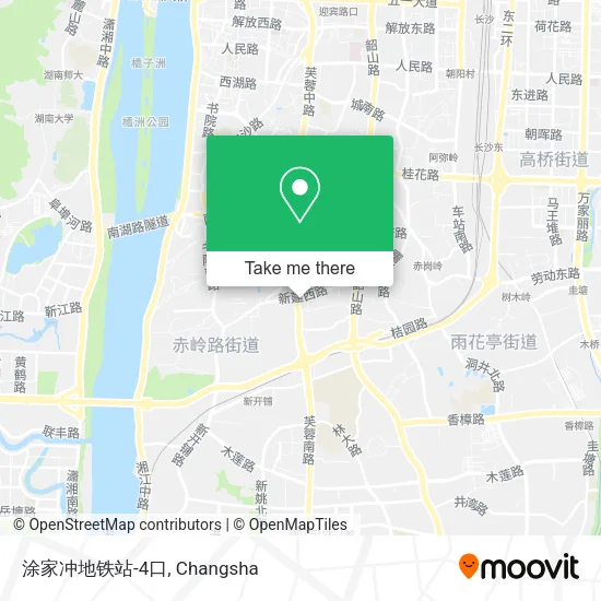 涂家冲地铁站-4口 map