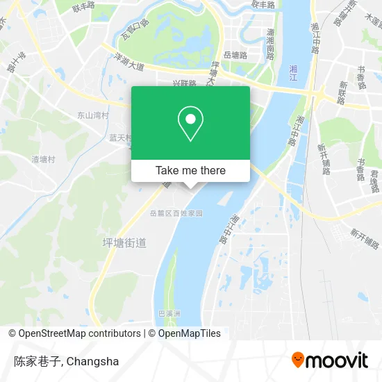 陈家巷子 map