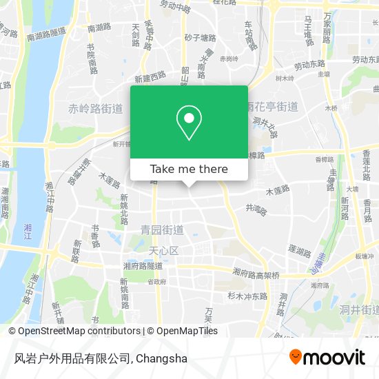 风岩户外用品有限公司 map