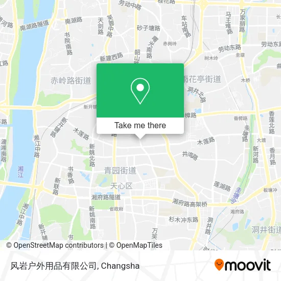风岩户外用品有限公司 map