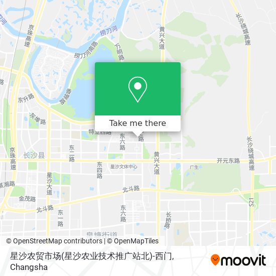星沙农贸市场(星沙农业技术推广站北)-西门 map