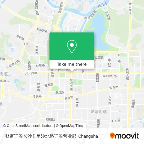 财富证券长沙县星沙北路证券营业部 map
