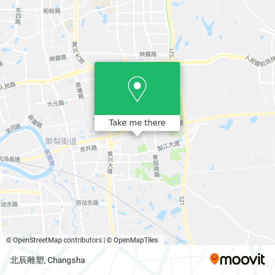 北辰雕塑 map