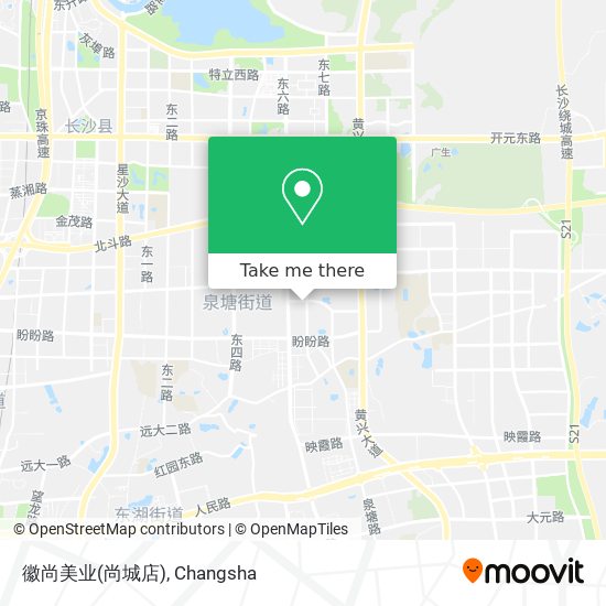 徽尚美业(尚城店) map