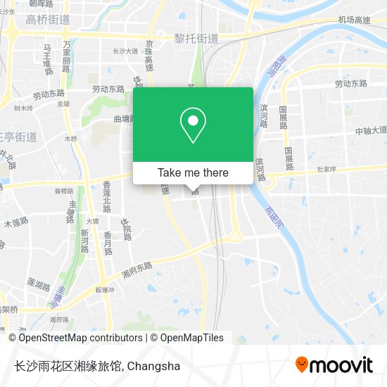长沙雨花区湘缘旅馆 map