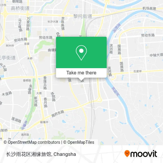 长沙雨花区湘缘旅馆 map