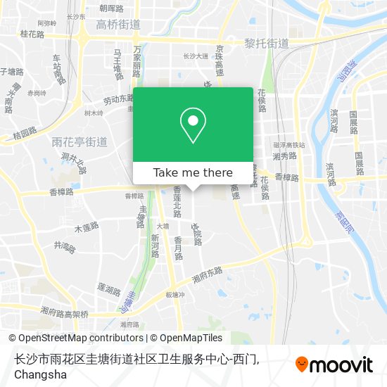 长沙市雨花区圭塘街道社区卫生服务中心-西门 map