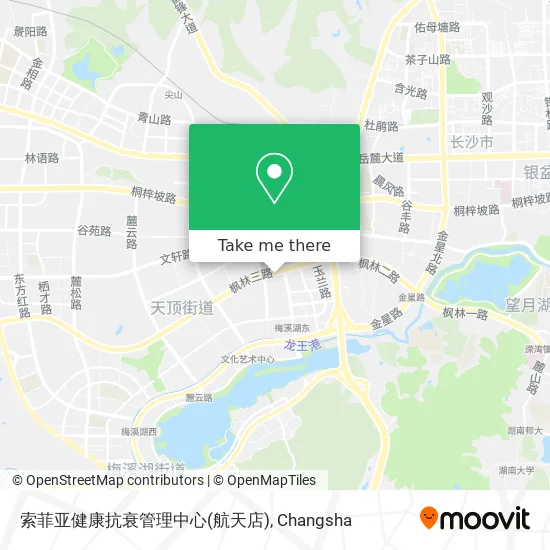 索菲亚健康抗衰管理中心(航天店) map