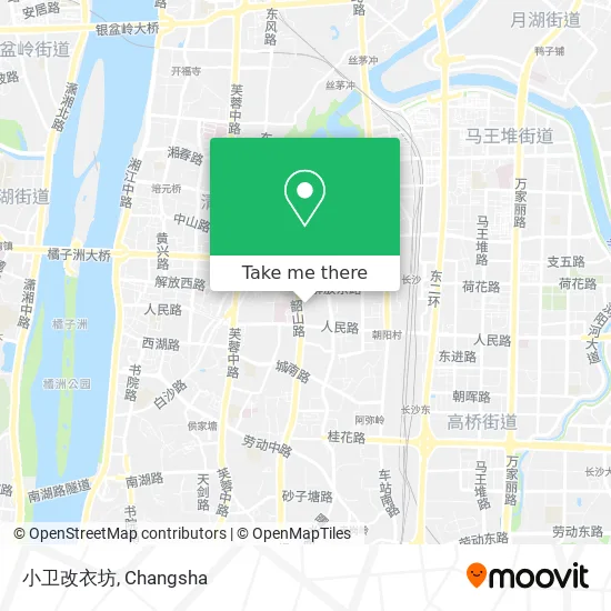小卫改衣坊 map