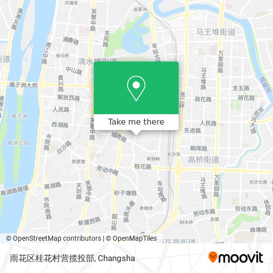 雨花区桂花村营揽投部 map