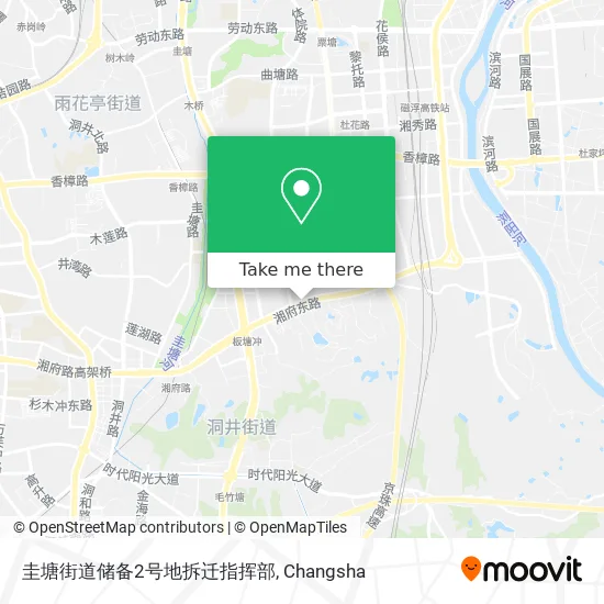 圭塘街道储备2号地拆迁指挥部 map