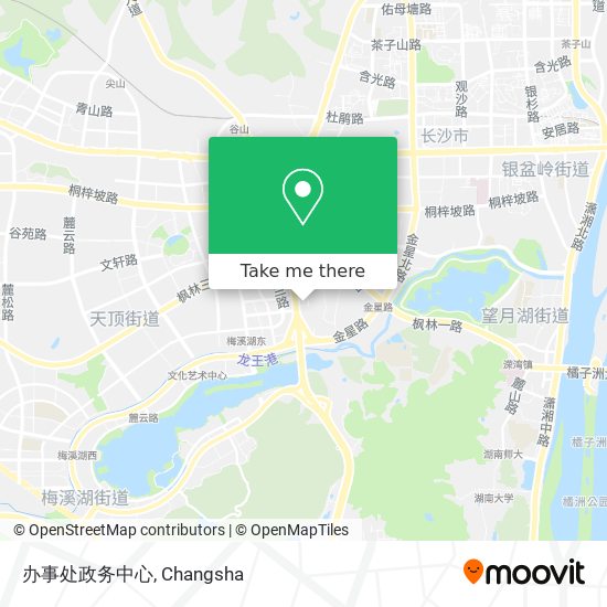 办事处政务中心 map