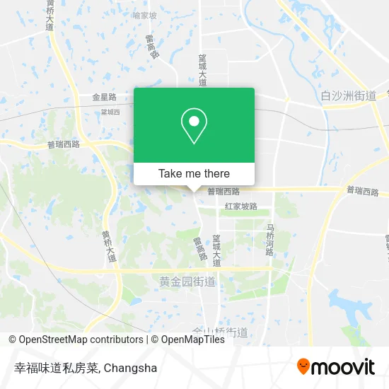 幸福味道私房菜 map