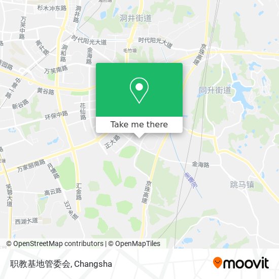 职教基地管委会 map