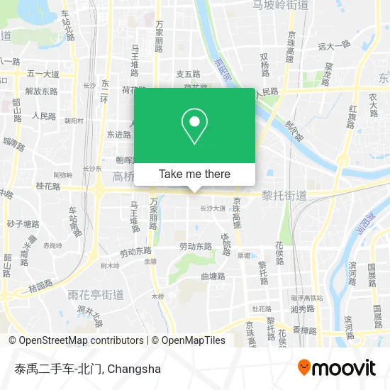 泰禹二手车-北门 map