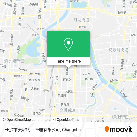 长沙市美家物业管理有限公司 map