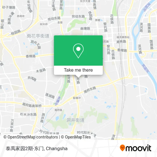 泰禹家园2期-东门 map
