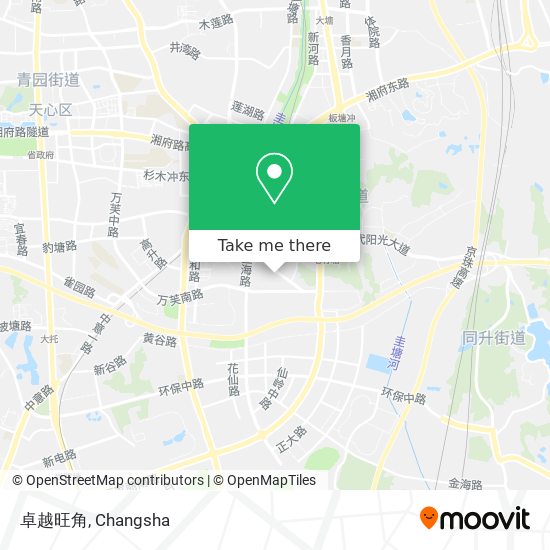 卓越旺角 map