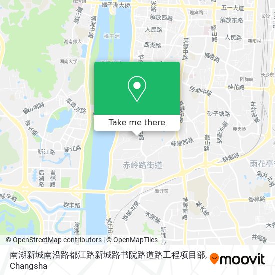 南湖新城南沿路都江路新城路书院路道路工程项目部 map