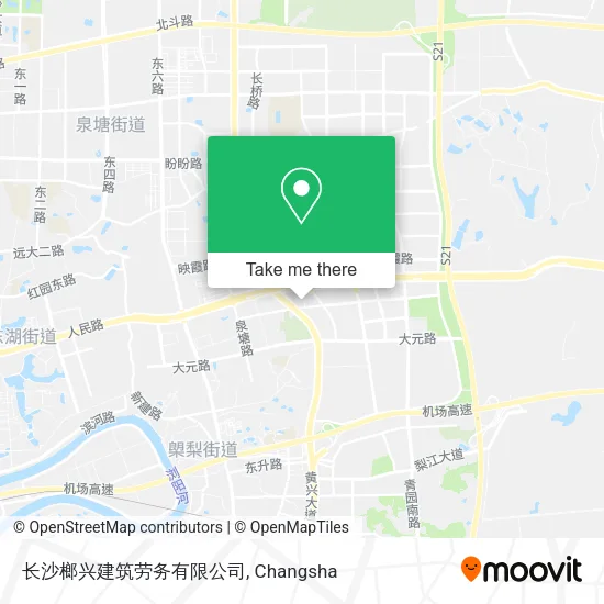 长沙榔兴建筑劳务有限公司 map