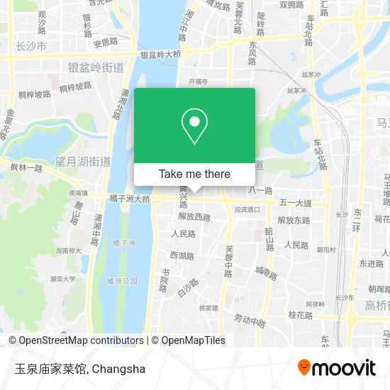 玉泉庙家菜馆 map