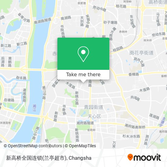 新高桥全国连锁(兰亭超市) map