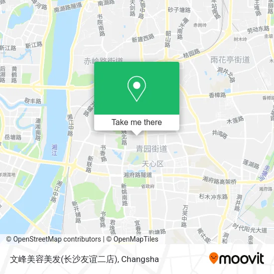 文峰美容美发(长沙友谊二店) map