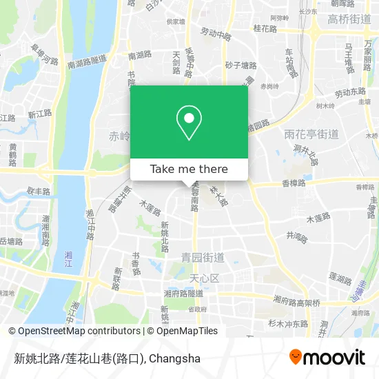 新姚北路/莲花山巷(路口) map