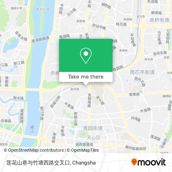 莲花山巷与竹塘西路交叉口 map