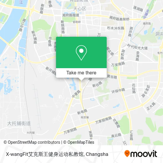 X-wangFit艾克斯王健身运动私教馆 map