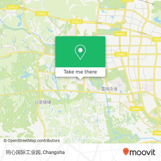 同心国际工业园 map