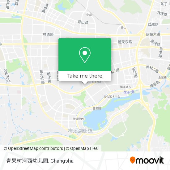 青果树河西幼儿园 map