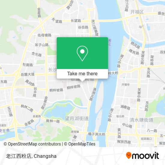 老江西粉店 map