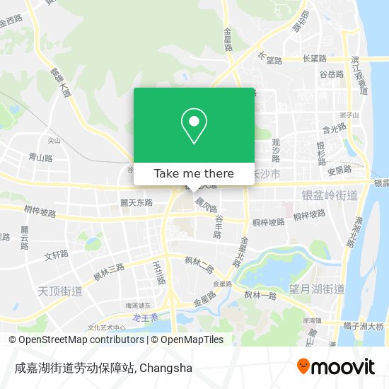 咸嘉湖街道劳动保障站 map