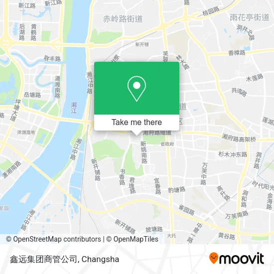 鑫远集团商管公司 map