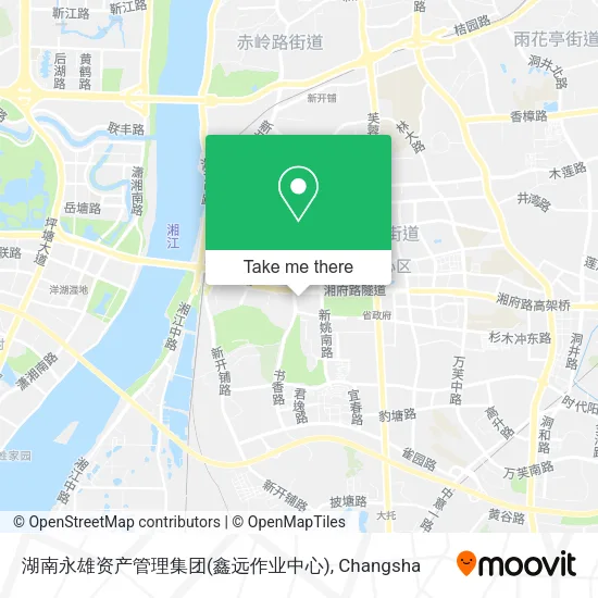 湖南永雄资产管理集团(鑫远作业中心) map
