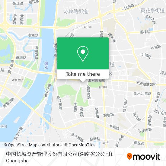 中国长城资产管理股份有限公司(湖南省分公司) map