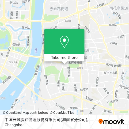 中国长城资产管理股份有限公司(湖南省分公司) map