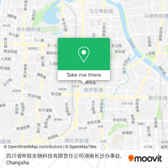 四川省申联生物科技有限责任公司湖南长沙办事处 map