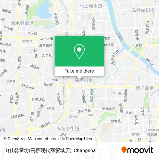 Q社婴童坊(高桥现代商贸城店) map