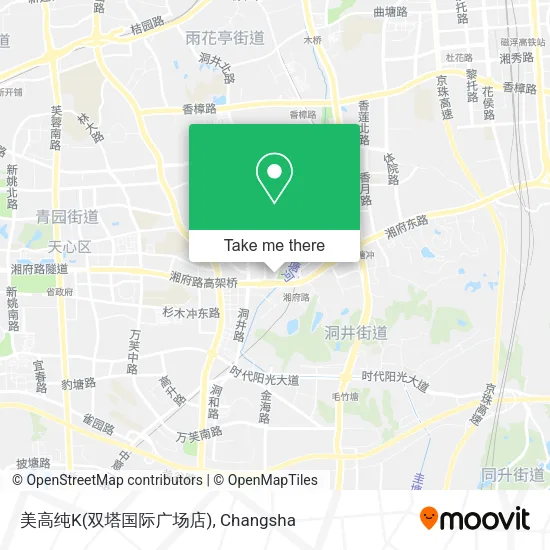 美高纯K(双塔国际广场店) map